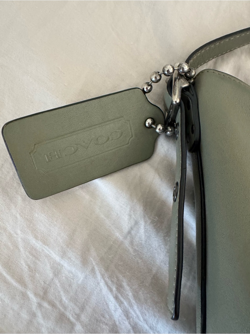 Coach Olive Green bleeker grommet Bucket Bag - Picture 5 of 6